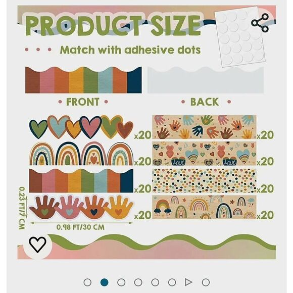 NIP WHITEBOARD DECORATIONS - Picture 2 of 7